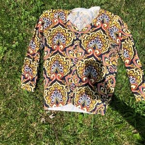 Patterned cardigan